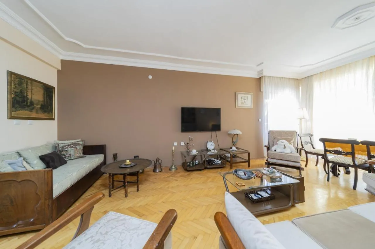 Flat W Balcony Fireplace 5 Min To Beach In Antalya Apartment